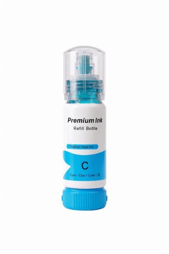 perFIX PF T115 - C13T07D24A Pro 115 Mavi Mürekkep 6,2K, perfix t115 mavi mürekkep, epson 115 cyan ink, c13t07d24a mürekkep, l8160 mavi mürekkep, l8180 muadil mürekkep, 115 mavi mürekkep 6200 sayfa, pr