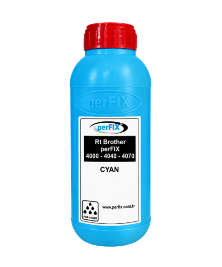Rt Brother perFIX 4000 - 4040 - 4070  Cyan Toner Tozu Japon     500 Gr